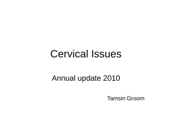 Cervical Issues
