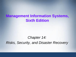 Chapter 14 - cda college