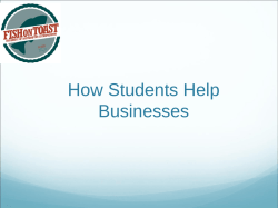 Slides - Winning New Business