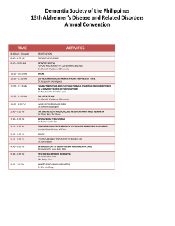 See programme here