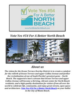 Vote Yes #54 - For A Better North Beach