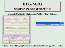 Jeremie Mattout`s slides from SPM course