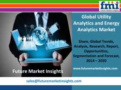 Global Utility Analytics and Energy Analytics Market