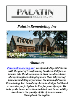 Palatin Remodeling Inc: Home Remodeling Los Angeles