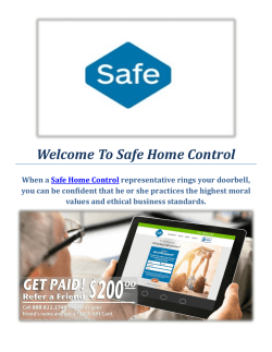 Safe Home Control Security Systems in Provo