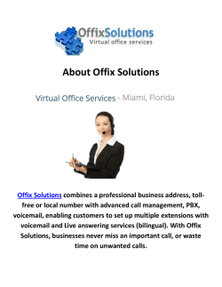 Offix Solutions Virtual Office Miami FL