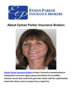 Eyman Parker Insurance Brokers - Insurance Agents Santa Barbara CA