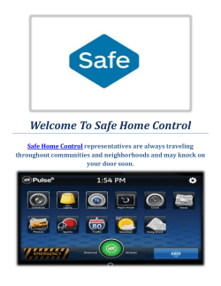Adt Home Security Provo : Safe Home Control