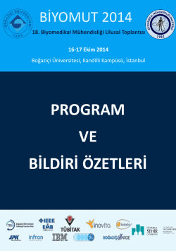 PROGRAM VE BİLDİRİ ÖZETLERİ