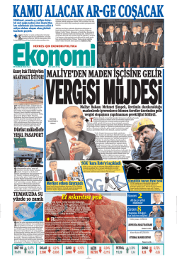 2014 - Ekonomi Gazetesi