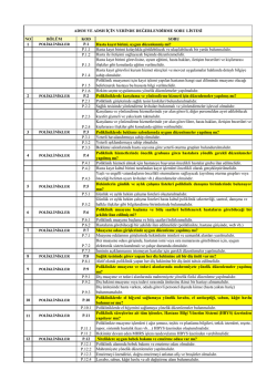 adsm ve adsh için yerinde değerlendirme soru listesi
