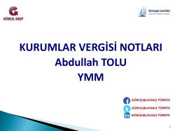 BİZ G&Uuml;NCELİZ&hellip;