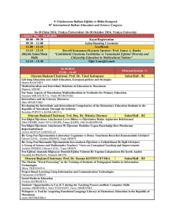 Program - BES 2014