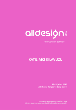 19-21 Şubat 2015 L&uuml;tfi Kırdar Kongre ve Sergi