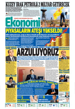 2014 - Ekonomi Gazetesi