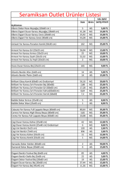 Listelemek İ&ccedil;in Tıklayınız