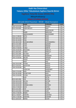 Oturma Düzeni için buraya tıklayınız.