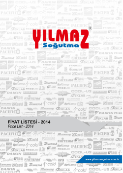 fiyat listemizi indirebilirsiniz.