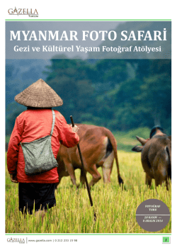 MYANMAR FOTO SAFARİ