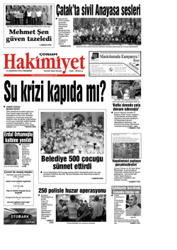 (18 a\360ustos.qxd) - &Ccedil;orum Hakimiyet Gazetesi