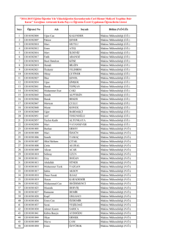 2 12010302007 Pakize ŞENER Makine Mühendisliği (İ.Ö.)