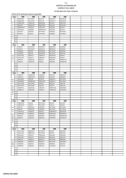 T.C. K&Ouml;RFEZ KAYMAKAMLIĞI K&Ouml;RFEZ FEN LİSESİ 09.02.2015