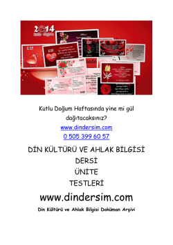 TEOG - Yaprak Test - 25 Test, 530 Soru, Cevap Anahtarlı