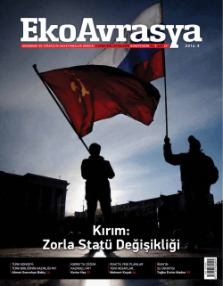 Pdf İndir - EkoAvrasya