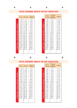teog deneme sınavı cevap anahtarı teog deneme sınavı cevap