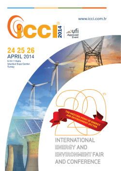 ICCI 2014 Brochure