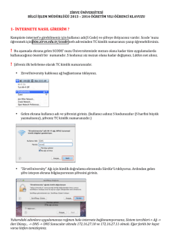 1-‐ internete nasıl girerim - Mac OS X Server