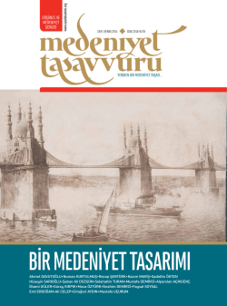 D&Uuml;Ş&Uuml;NCE VE MEDENİYET DERGİSİ