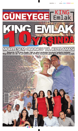 07 Mayıs 2014 - G&uuml;ney Ege Gazetesi