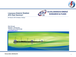 TEDAŞ - Bartın &Uuml;niversitesi Yenilenebilir Enerji uygulama ve