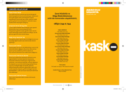 KASKO BRS.indd - Anadolu Sigorta