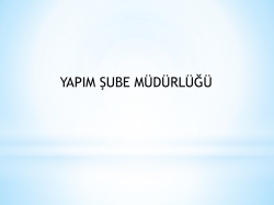 Faaliyetler - &Ccedil;evre ve Şehircilik Bakanlığı