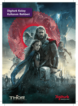 Digiturk Kolay Kullanım Rehberi