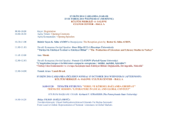 15 ekim 2014 &ccedil;arşamba (sabah) - mersin &uuml;niversitesi v. uluslararası