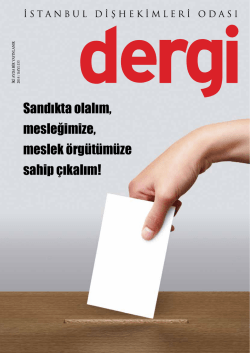 Sandıkta olalım, mesleğimize, meslek &ouml;rg&uuml;t&uuml;m&uuml;ze sahip &ccedil;ıkalım!