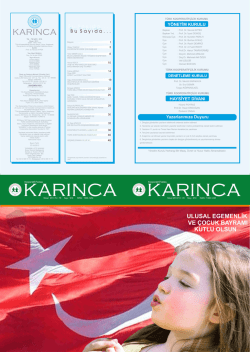 İndir (PDF, 2.32MB) - T&uuml;rk Kooperatif&ccedil;ilik Kurumu