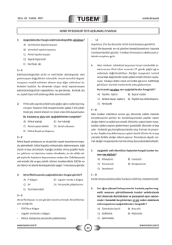 34 34 KLİNİK TIP BİLİMLERİ TESTİ AÇIKLAMALI