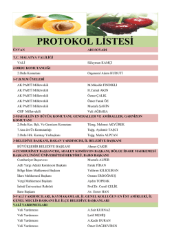 listeyi yazdırmak i&ccedil;in tıklayınız