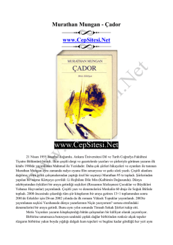 Murathan Mungan - &Ccedil;ador www.CepSitesi.Net