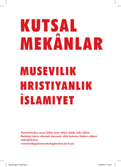 Kutsal meK&acirc;nlar - Heilige Plaatsen, Heilige Boeken