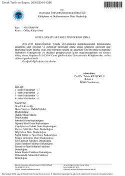 Ödünç Kitap Alımı - Batman Üniversitesi