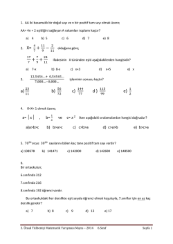 + − + + a) b) c) d ) e)