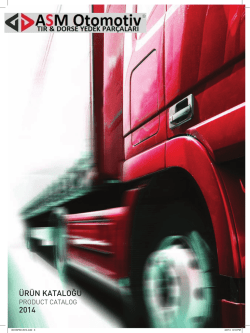 ASM 2014 Katalog (T&uuml;rk&ccedil;e - İngilizce)