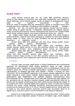Jeoloji Nedir - WordPress.com