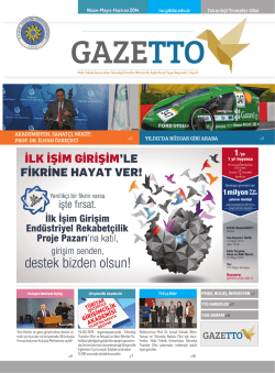 Nisan-Mayıs-Haziran 2014 - YT&Uuml; TTO Admin Panel Girişi