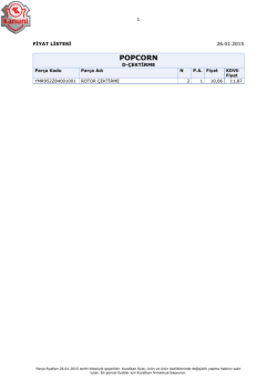 popcorn - Bayi Girişi